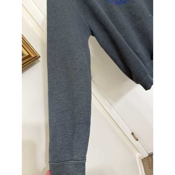 Vintage Gildan NASA Hooded Sweatshirt- Medium. Grey - Picture 5 of 11